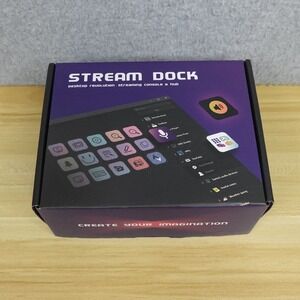 VSD Inside Stream Dock HSV293S Gaming Keyboard 15 LCD Keys USB Open Box